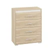 Zestawy Mebli Do Salonu|Zestawy Mebli Młodzieżowych>ML Meble Wąska komoda z szufladami 69 cm AVO dąb sonoma