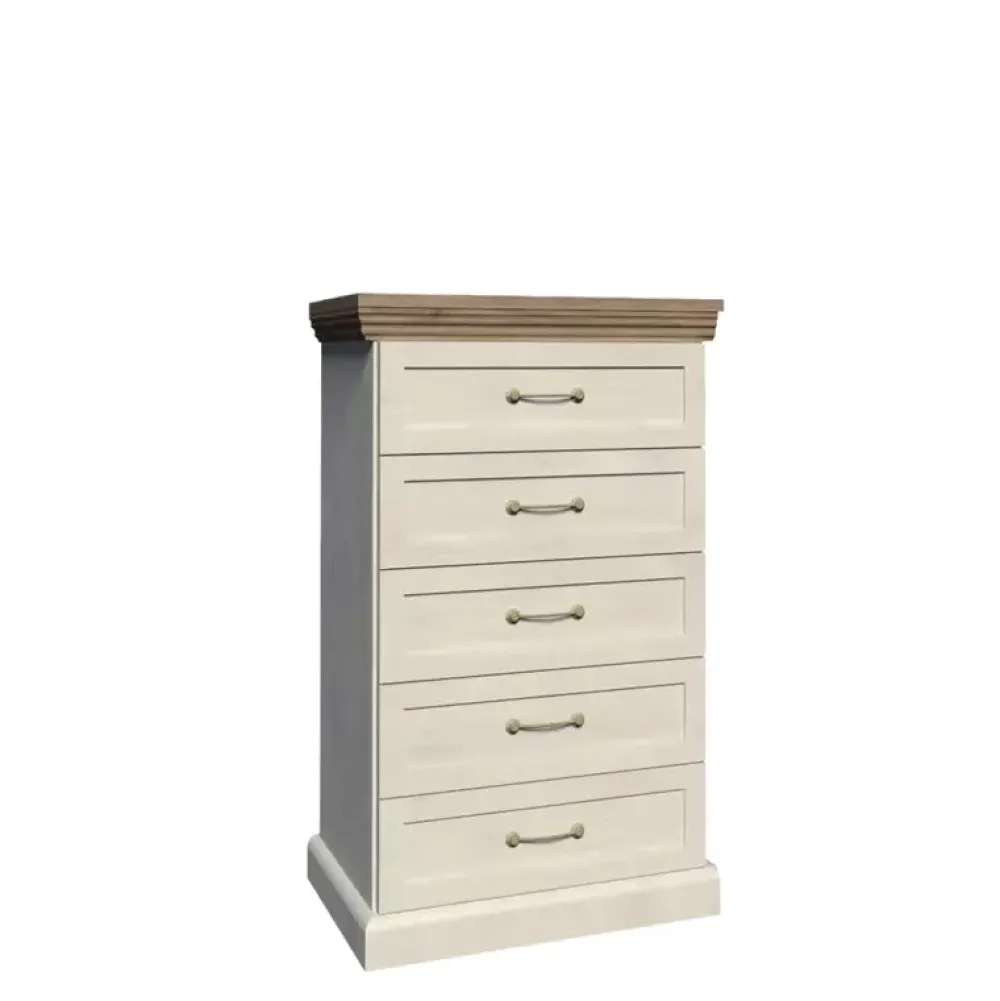 Zestawy Mebli Do Sypialni|Zestawy Mebli Do Salonu>GAŁA MEBLE Wąska komoda z szufladami ROZANO