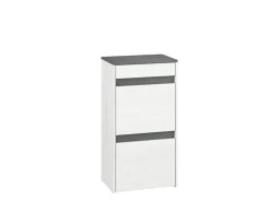 Szafki Na Buty>ML Meble Wąska nowoczesna szafka na buty do przedpokoju 50 cm HYGA