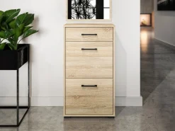 Szafki Na Buty></noscript>ML Meble Wąska szafka na buty 50 cm CARO dąb sonoma