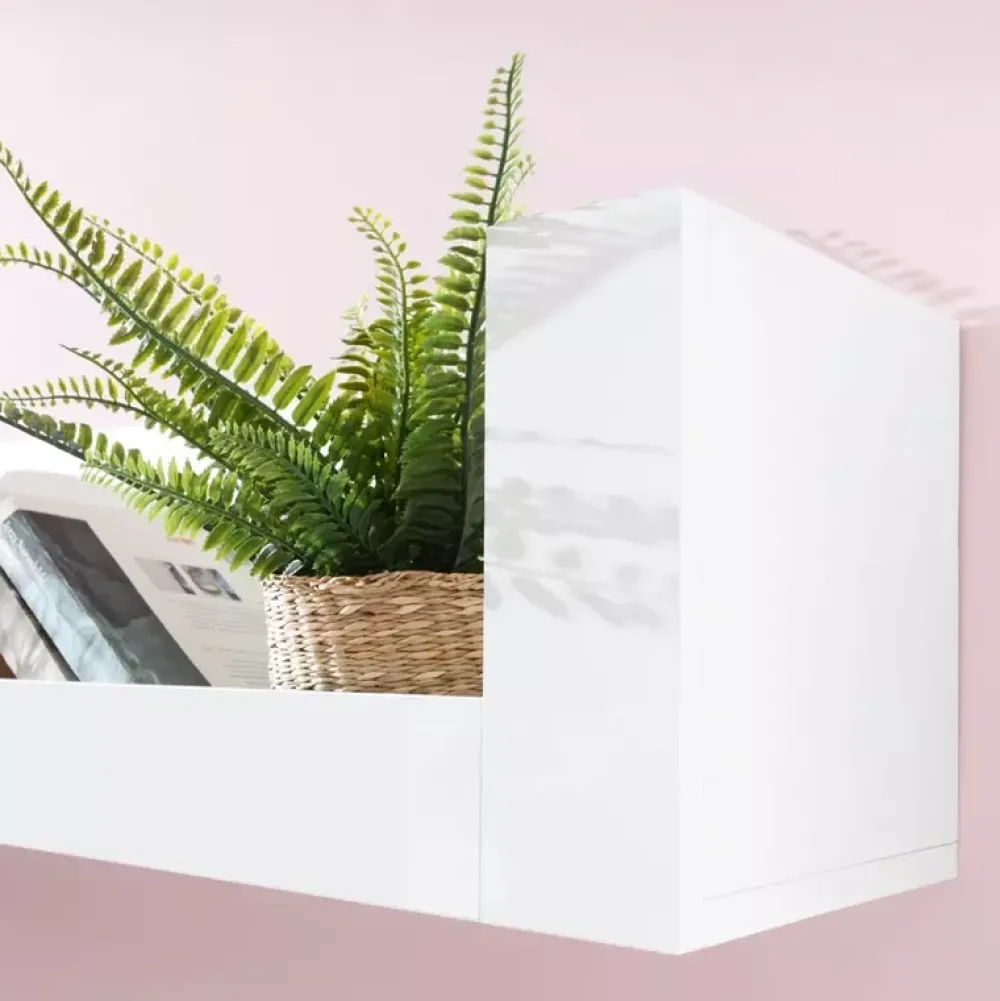 Zestawy Mebli Młodzieżowych|Witryny>MEBLAR Wąska witryna z szufladami BOMBAY