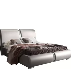 Łóżka Młodzieżowe|Łóżka Z Zagłówkiem></noscript>Gruszka Wygodne łóżko tapicerowane 140x200 beżowe IZMIR