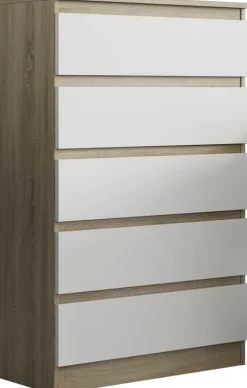 Komody>Meblohand Wysoka komoda z szufladami 70 cm do przedpokoju AMPARO