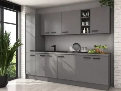 Meble Kuchenne></noscript>Lempert Wysoka szafka kuchenna 40 cm NEPO antracyt