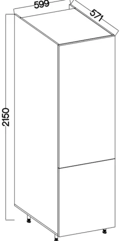 Meble Kuchenne></noscript>Lempert Wysoka szafka kuchenna 60 cm vintage LESTY