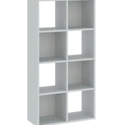 Regały Na Książki|Regały Dla Dzieci>INTER MEBLE Wysoki regał 61 cm do salonu z półkami CORTA biały