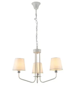 Oświetlenie Jadalni|Oświetlenie Salonu>Ledea Żyrandol biały lampa 3xE14 York