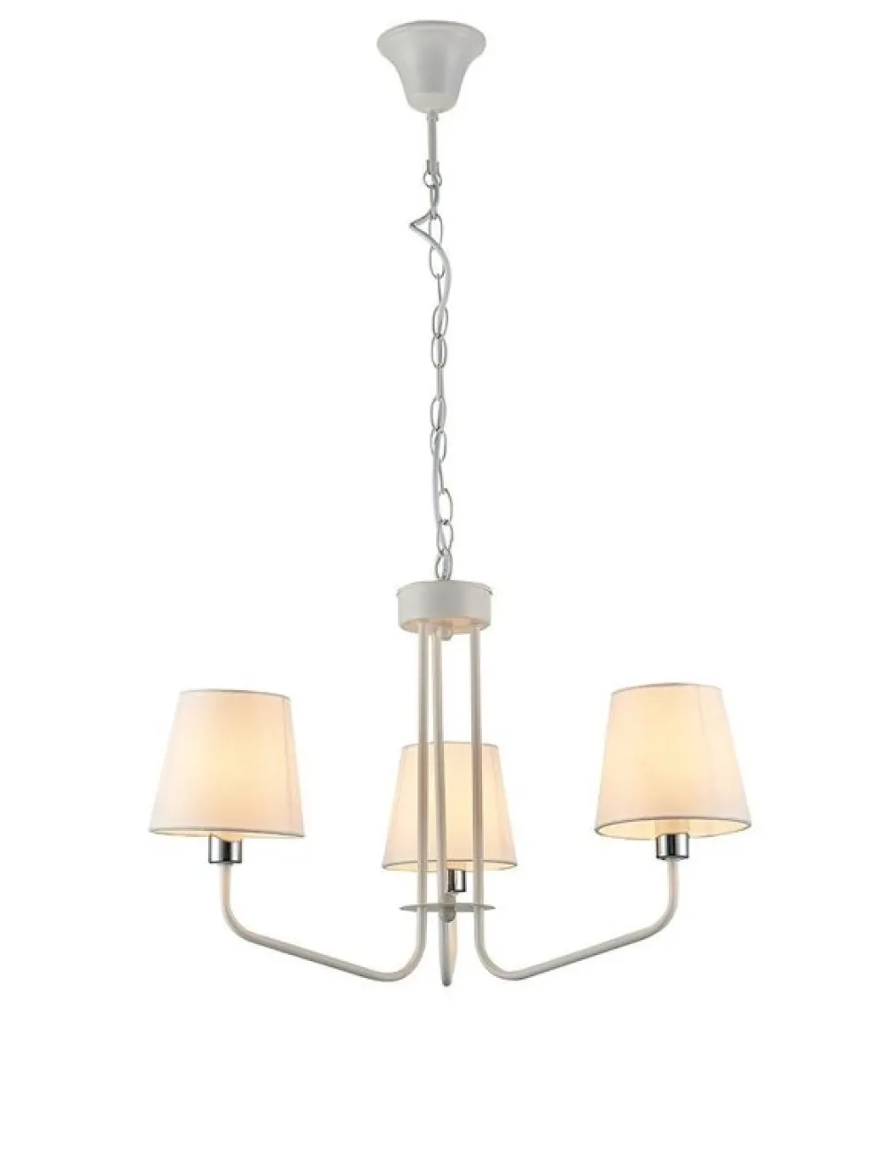 Oświetlenie Jadalni|Oświetlenie Salonu>Ledea Żyrandol biały lampa 3xE14 York