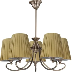 Oświetlenie Sypialni|Oświetlenie Salonu>Candellux Lighting Żyrandol rustykalny 5xE27 54cm Mozart
