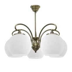 Oświetlenie Jadalni|Oświetlenie Sypialni>Candellux Lighting Żyrandol 5xE27 51cm patyna miedź ORBIT