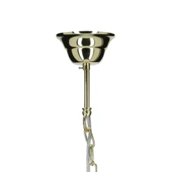 Oświetlenie Salonu|Żyrandole></noscript>Candellux Lighting Żyrandol z kryształkami złoty 5xE14 Maria Teresa