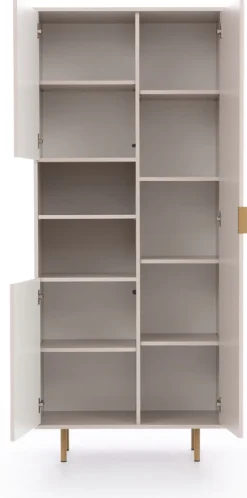 Regały Na Książki>GiB Meble Zamykany regał na książki z drzwiami 80 cm NAMASTE