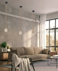 Zawiesia>Candellux Lighting Zawiesie do lampy E27 100cm sznur brązowy