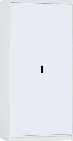 Garderoby|Zestawy Mebli Do Przedpokoju></noscript>Lempert Zestaw ch szaf modułowych z nadstawkami do sypialni KUBA biały