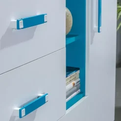 Zestawy Mebli Młodzieżowych></noscript>DOMEL Zestaw mebli do pokoju młodzieżowego TRAFIKO