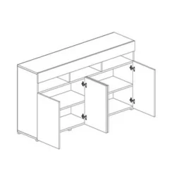 Zestawy Mebli Do Salonu></noscript>BROMARKT Zestaw mebli do salonu 280 cm PREMIUM
