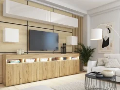 Zestawy Mebli Do Salonu|Meblościanki>BROMARKT Zestaw mebli do salonu 280 cm PREMIUM