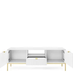 Zestawy Mebli Do Salonu></noscript>PIASKI Zestaw mebli do salonu nowoczesny AVANTI biały