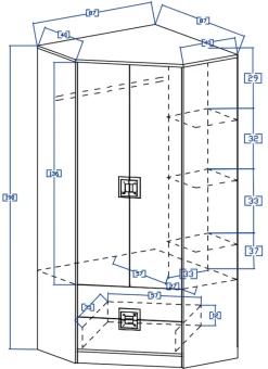 Meble Dla Dzieci|Zestawy Mebli Dziecięcych></noscript>DOMEL Zestaw mebli dziecięcych z szafą NICO