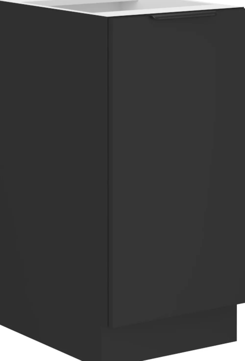 Meble Kuchenne>Lempert Zestaw mebli kuchennych 260 cm SELENA cichy domyk czerń czarny