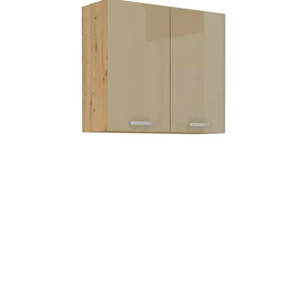 Meble Kuchenne>Lempert Zestaw mebli kuchennych Dąb artisan/Cappucino AGATA 2