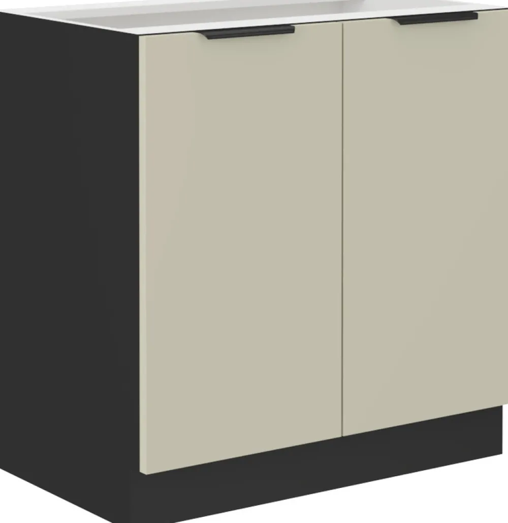 Meble Kuchenne>Lempert Zestaw mebli kuchennych o szerokości 260 cm ANES kaszmir