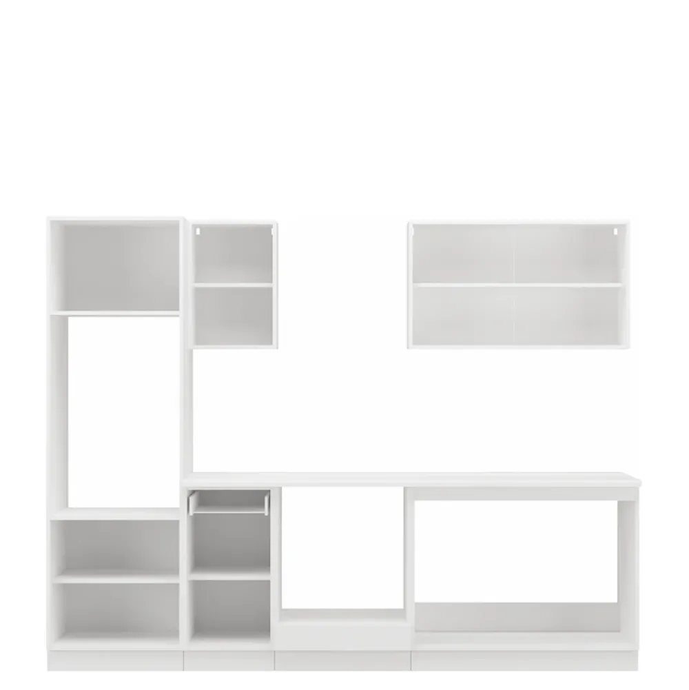 Meble Kuchenne>Lempert Zestaw mebli kuchennych z zabudową lodówki TONY 260 cm bellato