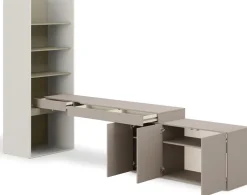 Biurka|Meble Dla Dzieci>lenart. Zestaw mebli młodzieżowych komoda biurko regał WOOW