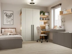 Biurka|Meble Dla Dzieci></noscript>lenart. Zestaw mebli młodzieżowych WOOW biurko regał dąb vincenza