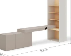 Biurka|Meble Dla Dzieci></noscript>lenart. Zestaw mebli młodzieżowych WOOW szampański