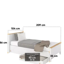 Meble Młodzieżowe|Zestawy Mebli Młodzieżowych></noscript>lenart. Zestaw mebli młodzieżowych z łóżkiem STORY