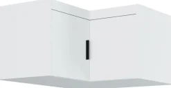 Meble Dla Dzieci|Zestawy Mebli Do Przedpokoju></noscript>Lempert Zestaw narożny do garderoby szafa z nadstawką KUBA biały