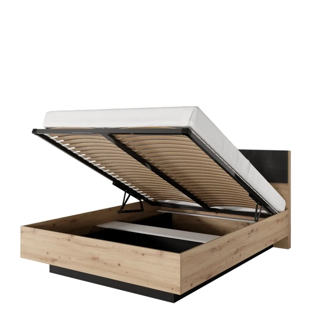 Zestawy Mebli Do Sypialni>LASKI Zestaw nowoczesnych mebli do sypialni szafa łóżko TERAMO