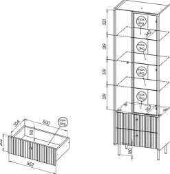 Zestawy Mebli Do Salonu|Meble Kuchenne></noscript>DOLMAR Zestaw nowoczesnych mebli do jadalni PINNACLE