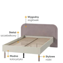 Meble Młodzieżowe|Zestawy Mebli Młodzieżowych></noscript>lenart. Zestaw nowoczesnych mebli młodzieżowych z łóżkiem HARMONY