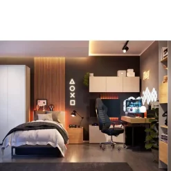 Meble Młodzieżowe|Zestawy Mebli Młodzieżowych>lenart. Zestaw nowoczesnych mebli do pokoju młodzieżowego TEEN FLEX