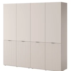 Zestawy Mebli Do Przedpokoju|Szafy Modułowe></noscript>PIASKI Zestaw szaf modułowych do garderoby 2x101 cm kaszmir SIGMA