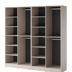 Szafy Modułowe|Szafy Dwudrzwiowe>PIASKI Zestaw szaf modułowych 2x101 cm kaszmir SIGMA