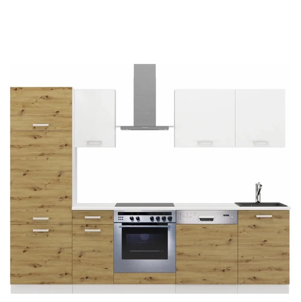 Meble Kuchenne>Lempert Zestaw tanich mebli kuchennych TONY 270 cm