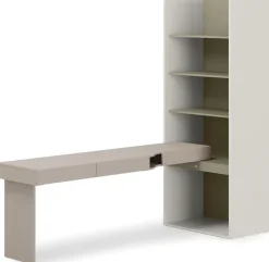 Biurka|Meble Dla Dzieci>lenart. Zestaw z biurkiem lewym do pokoju młodzieżowego WOOW eukaliptus