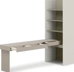 Biurka|Meble Dla Dzieci>lenart. Zestaw z biurkiem lewym do pokoju młodzieżowego WOOW eukaliptus