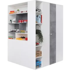 Zestawy Mebli Młodzieżowych>MEBLAR Zestaw z łóżkiem do pokoju młodzieżowego SIREN