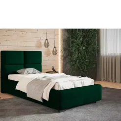 Meble Dla Dzieci|Łóżka Młodzieżowe>Riban Zielone łóżko młodzieżowe 90x200 cm CENTOS