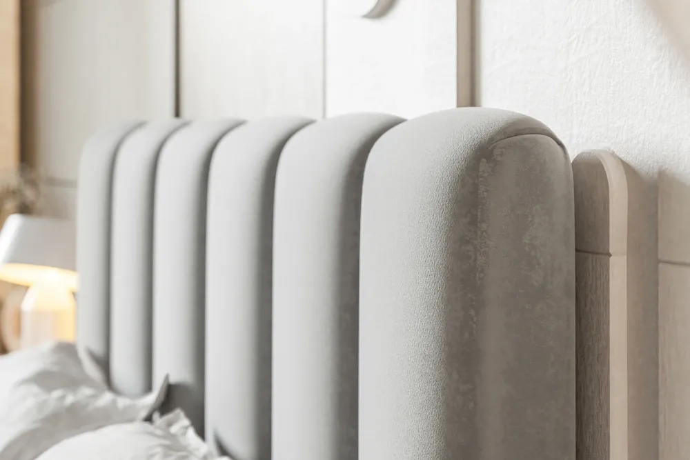 Łóżka Małżeńskie|Łóżka Ze Stelażem>Riban Zielone łóżko tapicerowane 180x200 cm z pojemnikiem do sypialni małżeńskie SALERNO