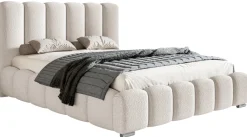 Meble Młodzieżowe|Łóżka Młodzieżowe>Riban Łózko tapicerowane z pojemnikiem do sypialni 140x200 cm MEOW