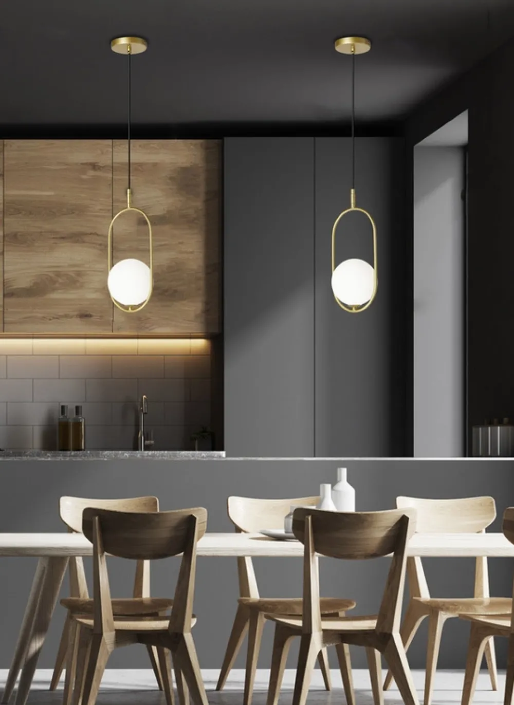 Oświetlenie Jadalni|Oświetlenie Sypialni>Candellux Lighting Zwis mosiądz Cordel 1x28W G9