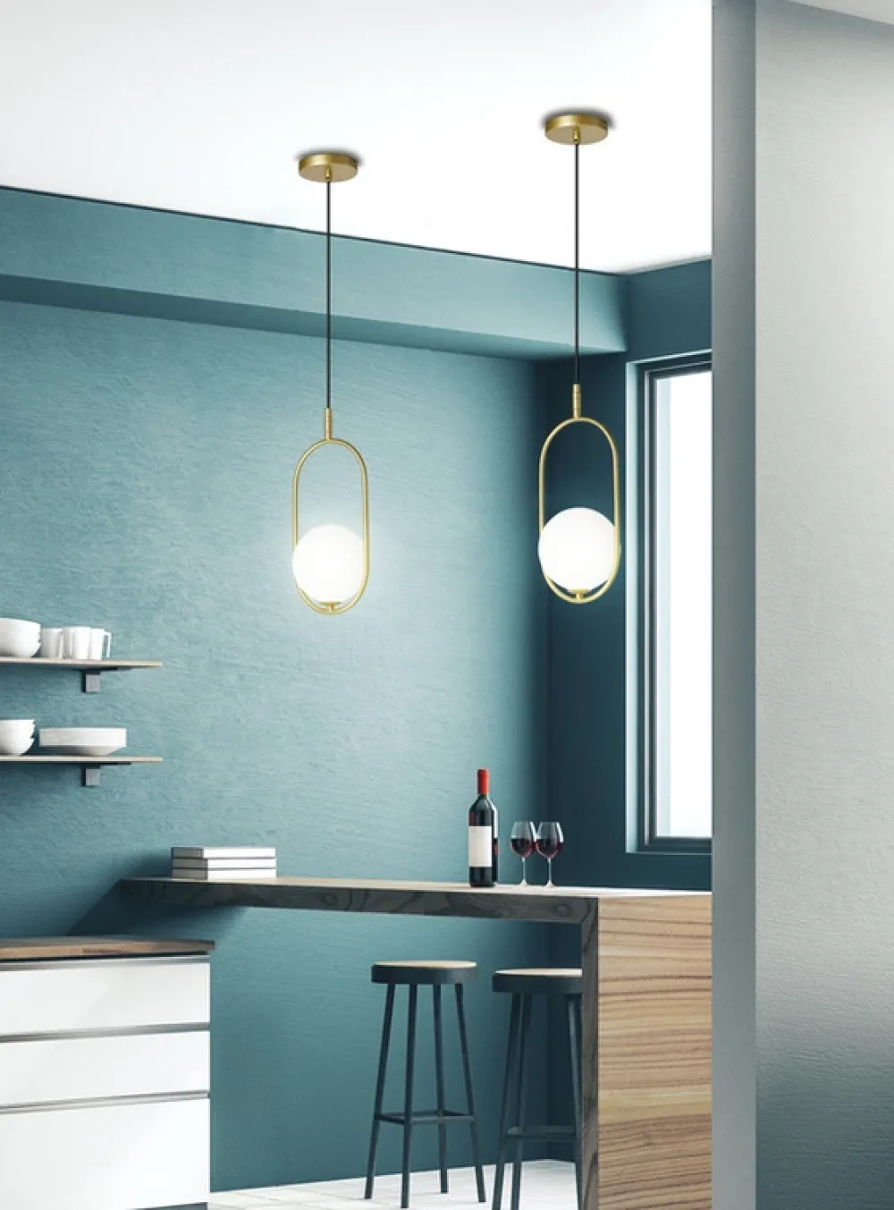 Oświetlenie Jadalni|Oświetlenie Sypialni>Candellux Lighting Zwis mosiądz Cordel 1x28W G9